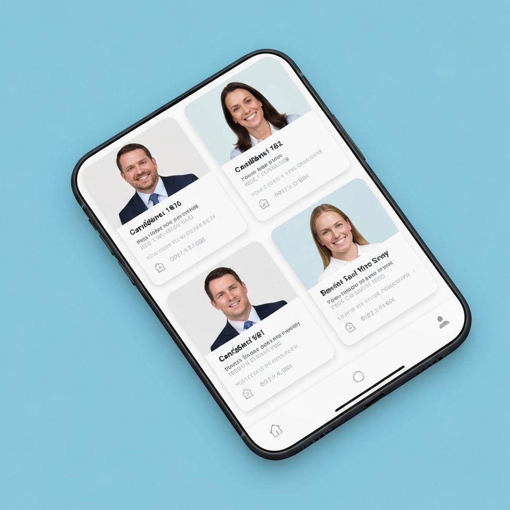BallotUSA App Interface